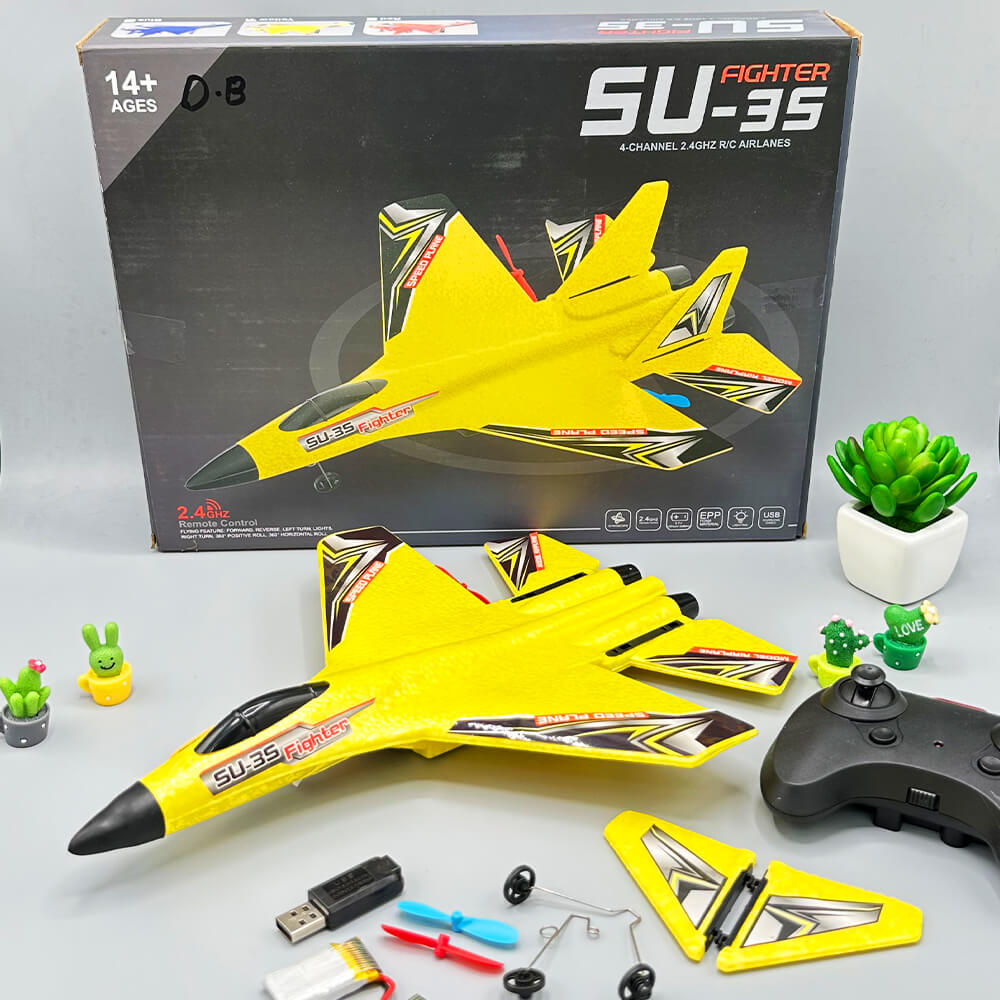 🛩️ SU-35 Remote Control Flying Fighter plane Toy for Kids ✈️🔥