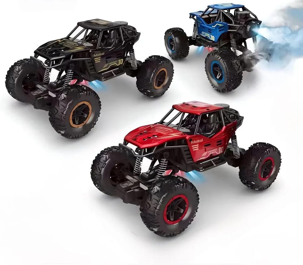 🌟 “High-Speed Cross Country Rock Climber RC Car!